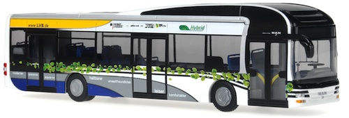 MAN Lions City Hybrid modellbus info
