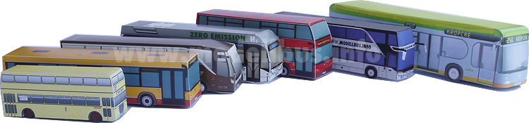 Modellbusse aus Papier modellbus info