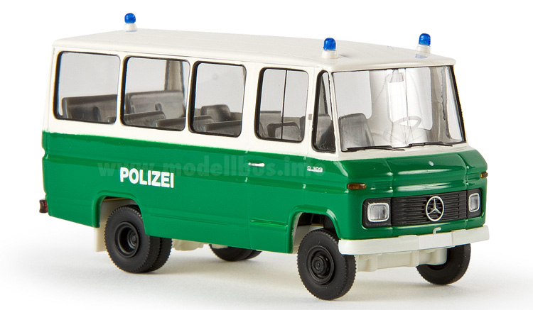 Mercedes-Benz O 309 Polizei modellbus info