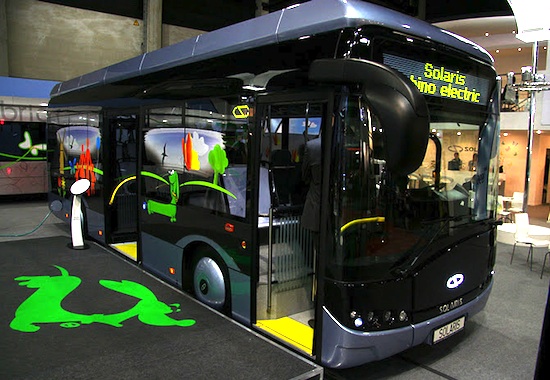 Solaris Urbino Electric Kortrijk 2011 modellbus info