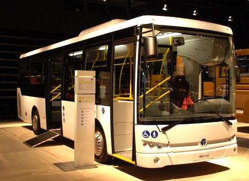 Temsa MD9LE Kortrijk 2011 modellbus info