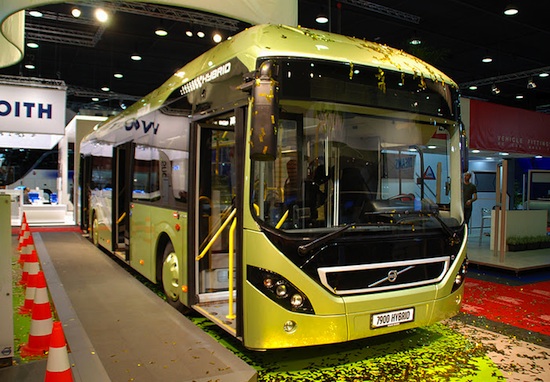 Volvo 7900 Hybrid Kortrijk 2011 modellbus info