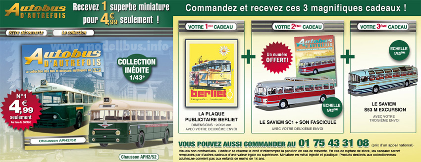 Autobus d' Autrefois modellbus info