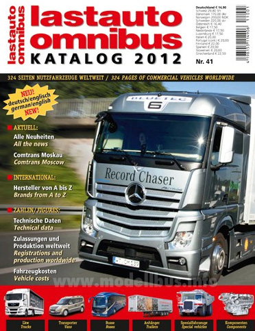 lastauto omnibus katalog 2012 modellbus info