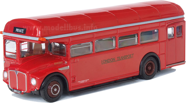 AEC RM 1368 single deck modellbus info