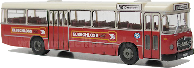 MAN 750 HO-V11 Metrobus modellbus info