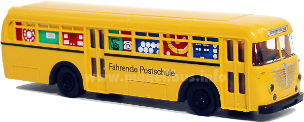 Bssing 6500 T berlandbus Postschule modellbus info