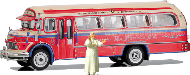 Der Papst fhrt Bus modellbus.info