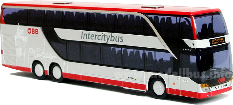 Setra S 431 DT BB Intercitybus modellbus.info