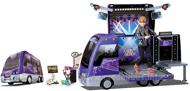 Justin Bieber Tourbus modellbus.info