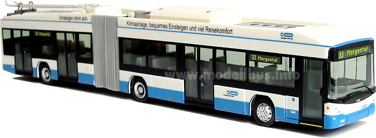 Hess Swisstrolley VBZ Zrich modellbus.info