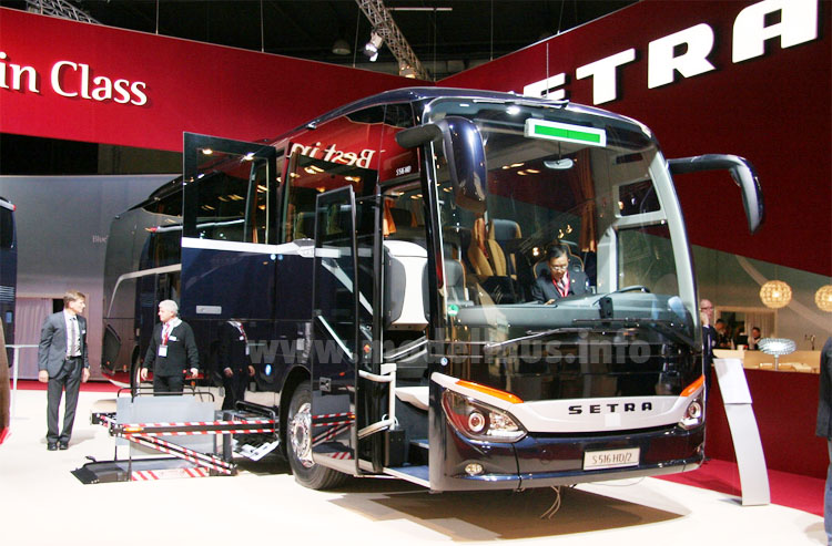 Setra S 516 HD Lift Kortrijk 2013 modellbus.info