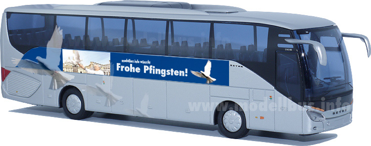Setra S 515 HD Frohe Pfingsten! modellbus.info