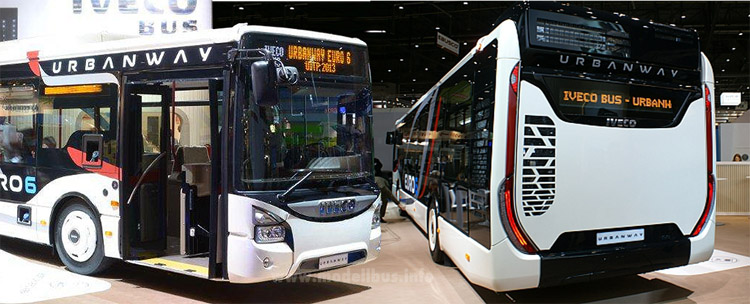 Iveco Bus Urbanway Genf 2013 modellbus.info