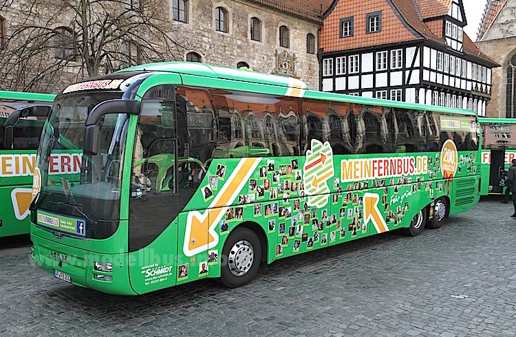 200. MeinFernbus MAN Lions Coach L Der Schmidt - modellbus.info
