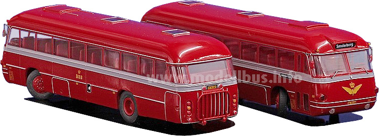 DSB Bus Volvo Aabenraa Heljan - modellbus.info
