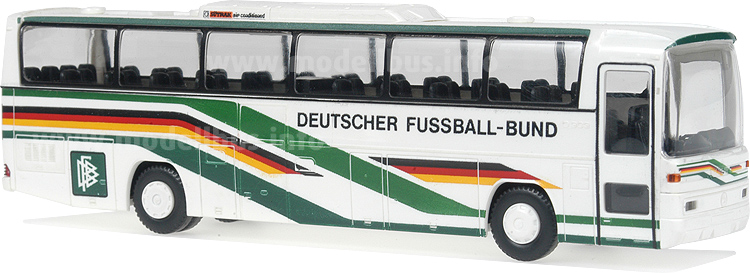 Mercedes-Benz O 303 Deutscher Fuball-Bund WM Bus 1990 - modellbus-info