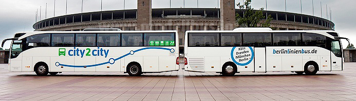 Vertriebskooperation Berlin-Linienbus city2city - modellbus.info