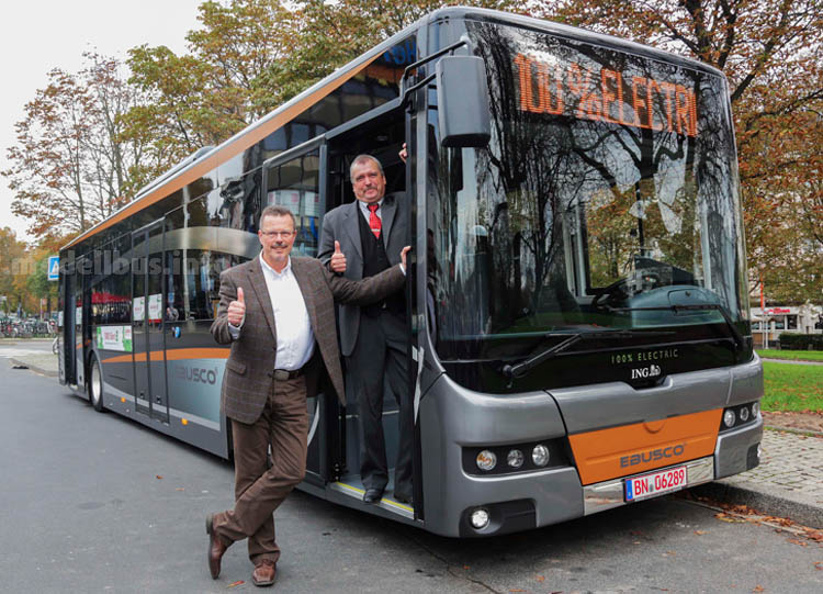 Ebusco Elektrobus YTP 2 SWB Bonn Test - modellbus.info