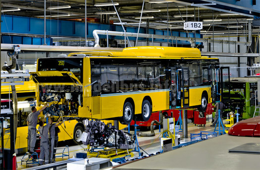 MAN Busfertigung Posen 2014 - modellbus.info