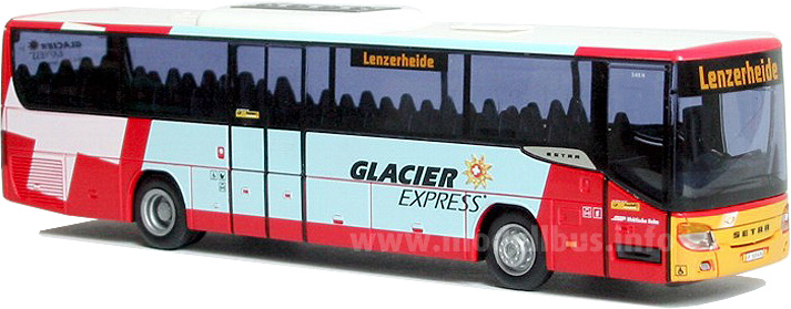 Setra S 415 H Postauto Glacier-Express - modellbus.info
