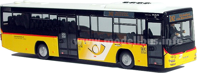 MAN LionsCity LE  Postauto Wiking - modellbus.info