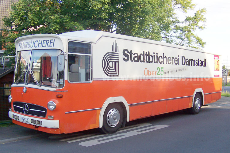 Fahrbcherei Darmstadt - modellbus.info