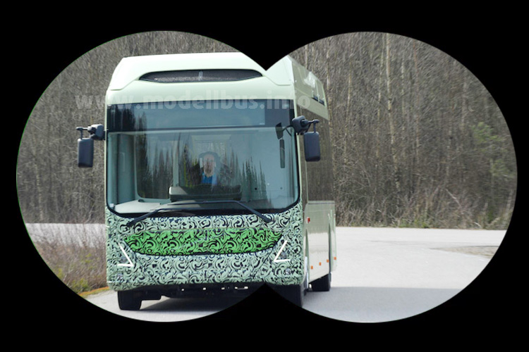 Volvo 100%-Elektrobus Erlknig - modellbus.info
