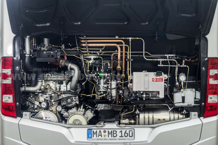 Mercedes-Benz Citaro NGT Motor - modellbus.info