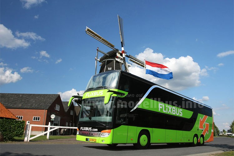FlixBus Niederlande Windmhle Winterswijk - modellbus.info
