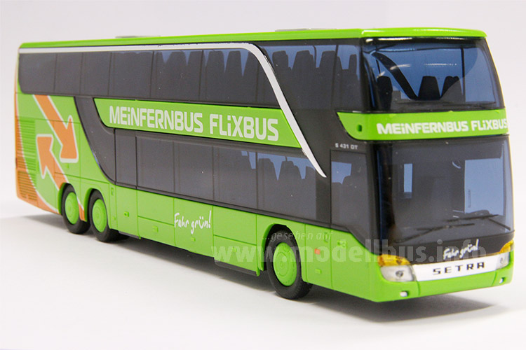 AWM Setra S 431 DT MeinFernbus Flixbus - modellbus.info