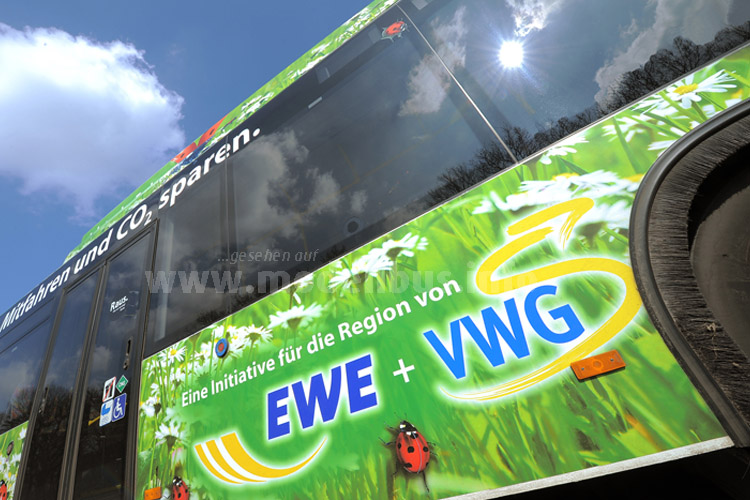 Erdgasbus der VWG - modellbus.info