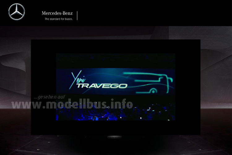 Mercedes-Benz Travego 2016 Weltpremiere - modellbus.info
