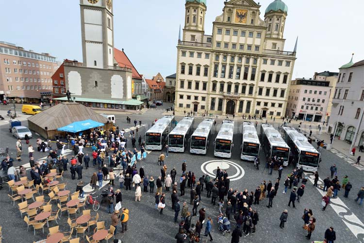 Citaro NGT für Augsburg - modellbus.info