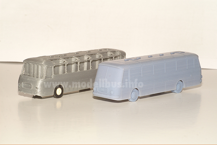 3D gedruckte Modellbusse - modellbus.info