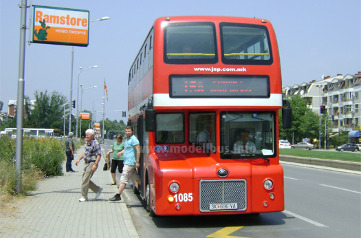 Skopje Doppeldecker Yutong ZK 6116 HGS - modellbus.info