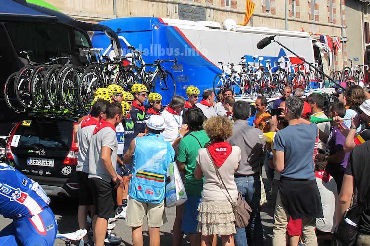 Medienrummel Tour de France 2013 - modellbus.info