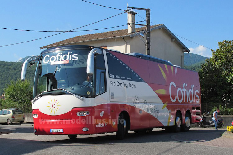 Teambus Cofidis Tour de France 2013 - modellbus.info
