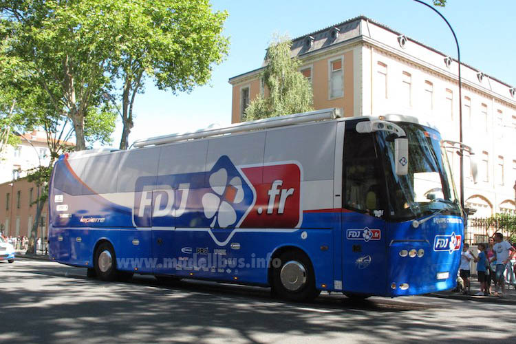 Teambus FDJ.fr Tour de France 2013 - modellbus.info