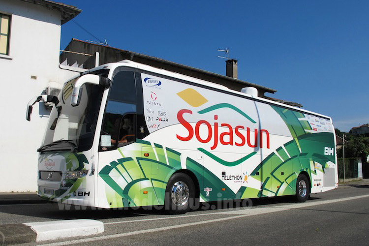 Teambus Sojasun Tour de France 2013 - modellbus.info