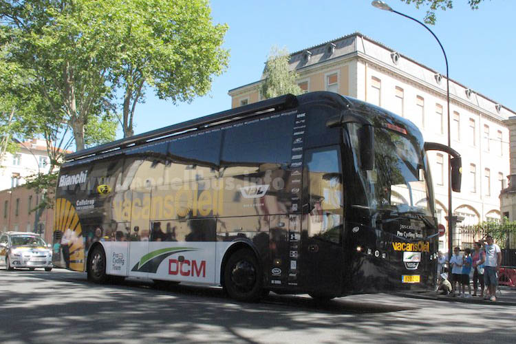 Teambus Vacansoleil-DCM Tour de France 2013 - modellbus.info