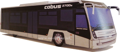 Vorfeldbus apron bus Cobus 2700 modellbus.info