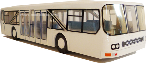 Vorfeldbus apron bus ÖAF J0 4 modellbus.info