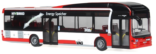 MAN Lions City Hybrid VAG Nrnberg modellbus.info