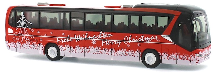 Rietze Weihnachtsbus 2013 modellbus.info