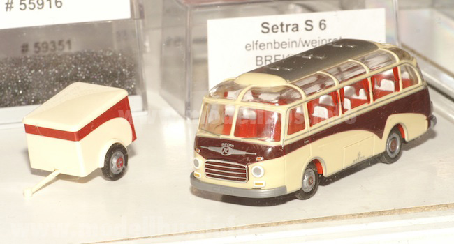 Setra S 6 mit Anhnger modellbus info