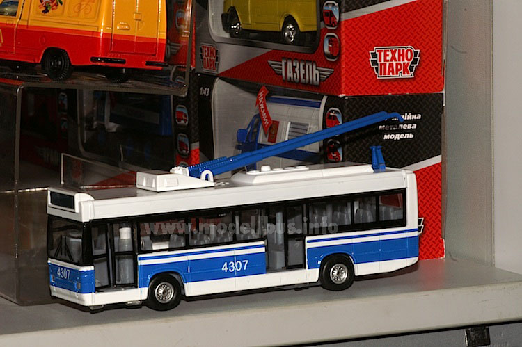 Trolleybus Technopark modellbus.info